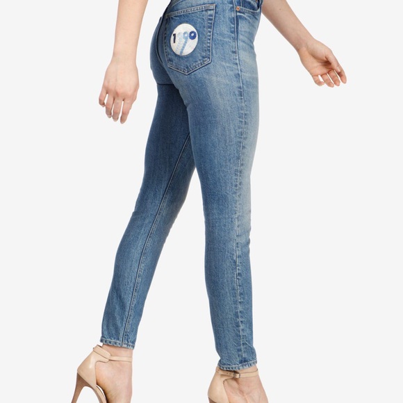 Lucky Brand 1990 patch Bridgette Skinny Jeans - Picture 4 of 5